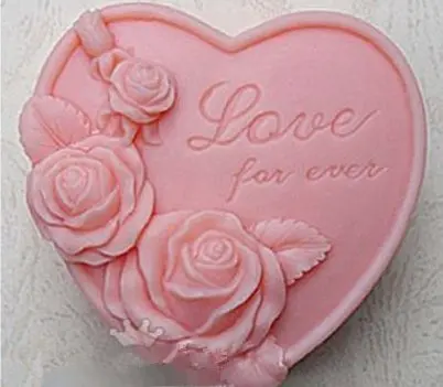 3 inch Love for ever 3D Heart Rose Silicone Soap mold Craft Art Mould Soap DIY Mold Soap Making Tool Soap Form
3 inch Love for ever 3D Heart Rose Silicone Soap mold Craft Art Mould Soap DIY Mold Soap Making Tool Soap Form