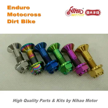OT-10 Motocross Parts Universal Rear sporket screw Titanium nut Enduro Kit Dirt bike spare cross Nihao Motor for Husqvarna Wel
OT-10 Motocross Parts Universal Rear sporket screw Titanium nut Enduro Kit Dirt bike spare cross Nihao Motor for Husqvarna Wel