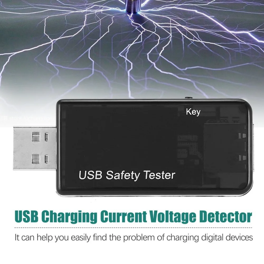 3V-30V USB Safety LCD Voltage Current Tester Fast Charger Explosion-Proof Detector Voltmeter for Mobile Phone Tablet
3V-30V USB Safety LCD Voltage Current Tester Fast Charger Explosion-Proof Detector Voltmeter for Mobile Phone Tablet