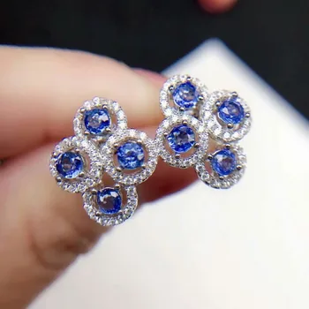 shilovem 925 silver sterling real Natural sapphire stud earrings fine Jewelry party trendy new party plant 3*3mm yhe030501agl
shilovem 925 silver sterling real Natural sapphire stud earrings fine Jewelry party trendy new party plant 3*3mm yhe030501agl