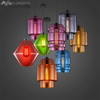 European Modern Simple Industry Pendant Lamps Colorful Glass Bottle Hanging Lights Restaurant Bar Cafe Indoor Fixture Lighting
European Modern Simple Industry Pendant Lamps Colorful Glass Bottle Hanging Lights Restaurant Bar Cafe Indoor Fixture Lighting
