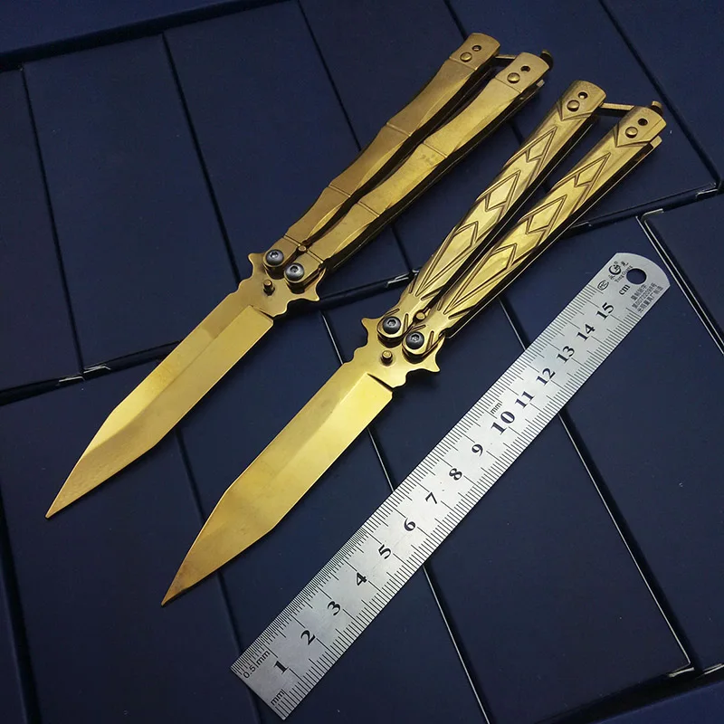 Butterfly in knife Tactical Knife Foldable Pocket Knife Bali song Practice Training Knife Gift Different Style for Drop Shopping
Butterfly in knife Tactical Knife Foldable Pocket Knife Bali song Practice Training Knife Gift Different Style for Drop Shopping