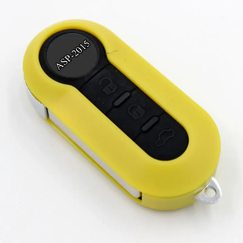 Pure Yellow Flip Folding Remote Key Housing Protection Bag Car Remote Fob Key Cover For Fiat 500
Pure Yellow Flip Folding Remote Key Housing Protection Bag Car Remote Fob Key Cover For Fiat 500