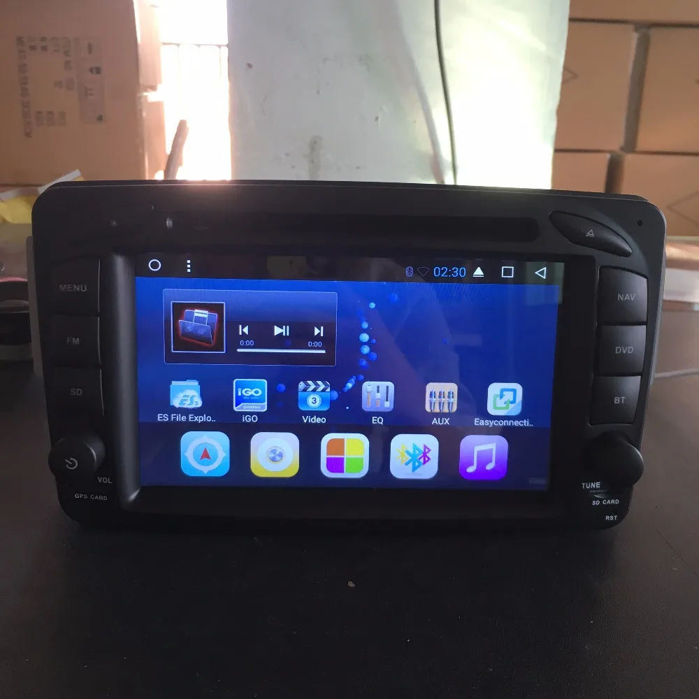 Dycaion Android 8.1 GPS Navi 7" Car DVD for Mercedes Benz W168/W203/W210/W209/M/ML/W163/W463/Viano/Vito/Vaneo with Radio/RDS
Dycaion Android 8.1 GPS Navi 7" Car DVD for Mercedes Benz W168/W203/W210/W209/M/ML/W163/W463/Viano/Vito/Vaneo with Radio/RDS