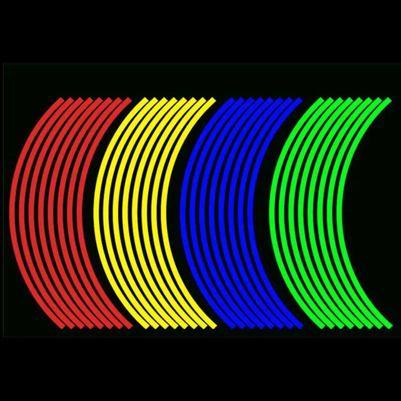 Motorcycle Wheel Stickers Reflective Strips Waterproof Rim Stripe Tape Scooter Bike Tire Decoration For Kawasaki Honda Yamaha
Motorcycle Wheel Stickers Reflective Strips Waterproof Rim Stripe Tape Scooter Bike Tire Decoration For Kawasaki Honda Yamaha