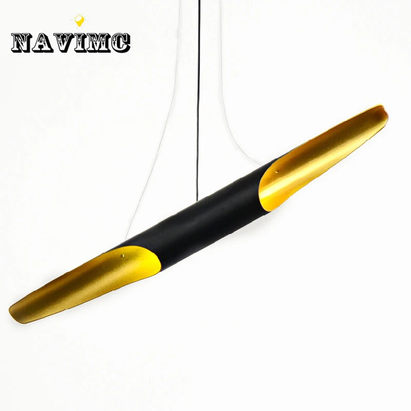 Vintage Coltrane Suspension LED Pendant Light for Restaurant Lamp Aluminum Pipe Chandleier Black And Golden Single Head
Vintage Coltrane Suspension LED Pendant Light for Restaurant Lamp Aluminum Pipe Chandleier Black And Golden Single Head