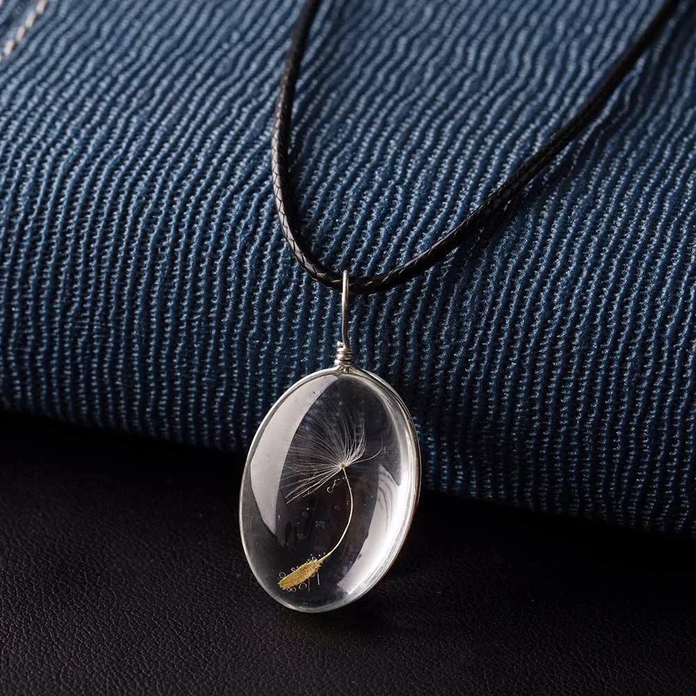 Glass bottle necklace Natural dandelion seed in glass long necklace Wish Glass Bead Custom handmade dandelion Necklace
Glass bottle necklace Natural dandelion seed in glass long necklace Wish Glass Bead Custom handmade dandelion Necklace