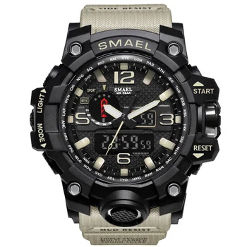 SMAEL Top Brand Luxury Sport Watch Men Outdoor Diving Camping Waterproof Clock Mens Watches Military Relogio Masculino Montre
SMAEL Top Brand Luxury Sport Watch Men Outdoor Diving Camping Waterproof Clock Mens Watches Military Relogio Masculino Montre