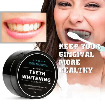 400pcs 100% Natural Teeth Whitening Whitener Activated Organic Charcoal Powder Polish Teeth Clean Strengthen Teeth Health Care
400pcs 100% Natural Teeth Whitening Whitener Activated Organic Charcoal Powder Polish Teeth Clean Strengthen Teeth Health Care