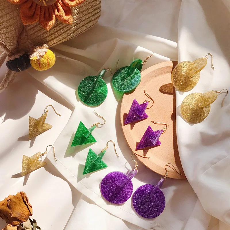 2019 New Fashion Shiny Acrylic Geometric Dangle Earrings Cute Candy Color Circle Triangle Irregular Earrings Girl Unique Jewelry
2019 New Fashion Shiny Acrylic Geometric Dangle Earrings Cute Candy Color Circle Triangle Irregular Earrings Girl Unique Jewelry