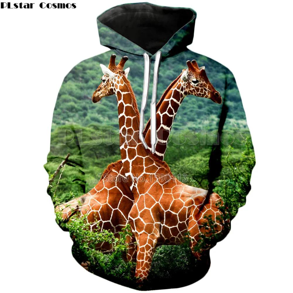PLstar Cosmos 2018 3D Print Walking giraffe Women/Men Sweatshirt Hoodies with Hat Fire Hip Pop Loose Hoodies Digital
PLstar Cosmos 2018 3D Print Walking giraffe Women/Men Sweatshirt Hoodies with Hat Fire Hip Pop Loose Hoodies Digital