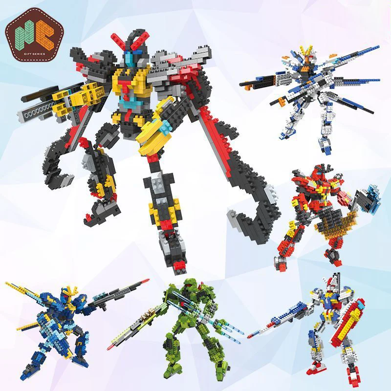 HC Magic Micro Diamond Building Blocks Assembled Classic Cartoon Blocks DIY Robot Trans-formers Blocks Puzzle Toys for Children
HC Magic Micro Diamond Building Blocks Assembled Classic Cartoon Blocks DIY Robot Trans-formers Blocks Puzzle Toys for Children
