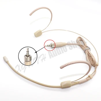 Pro Dual Hook Head Headset Microphone for Sennheiser G1 G2 G3 G4 Wireless Mic System Beltpack Transmitter 3.5mm 1/8" Screw Lock
Pro Dual Hook Head Headset Microphone for Sennheiser G1 G2 G3 G4 Wireless Mic System Beltpack Transmitter 3.5mm 1/8" Screw Lock