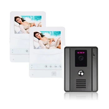 New Style Mini 4.3 inch Video Door Phone Intercom System 2Monitors + 1Outdoor Door bell Camera Available FREE SHIPPING
New Style Mini 4.3 inch Video Door Phone Intercom System 2Monitors + 1Outdoor Door bell Camera Available FREE SHIPPING