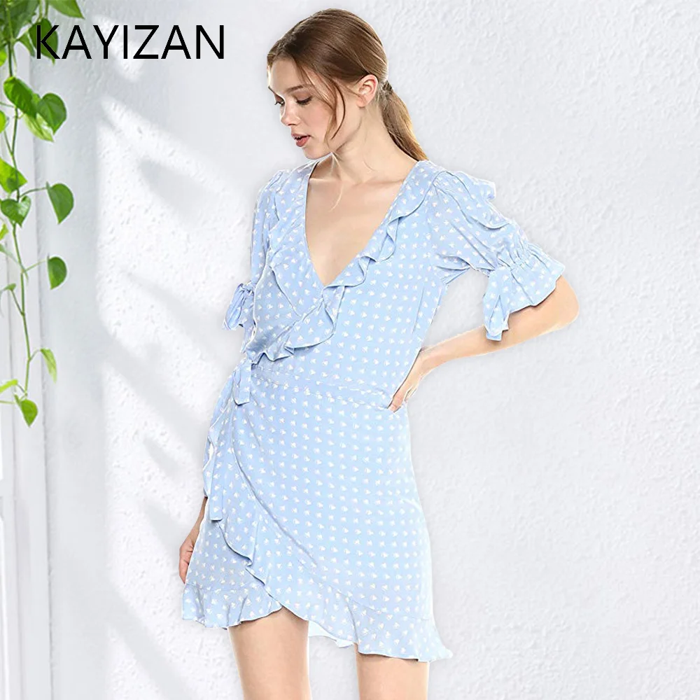 for love and lemons sweetheart wrap dress