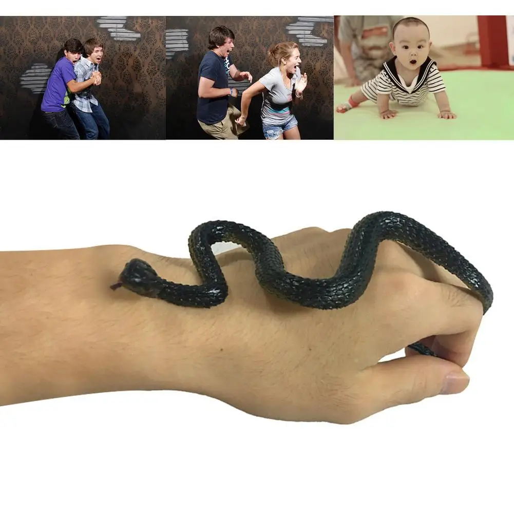 Simulation Snake Toy Halloween Tricky Creepy Prank Scary Snake Model Soft Rubber Wild Life Toy
Simulation Snake Toy Halloween Tricky Creepy Prank Scary Snake Model Soft Rubber Wild Life Toy