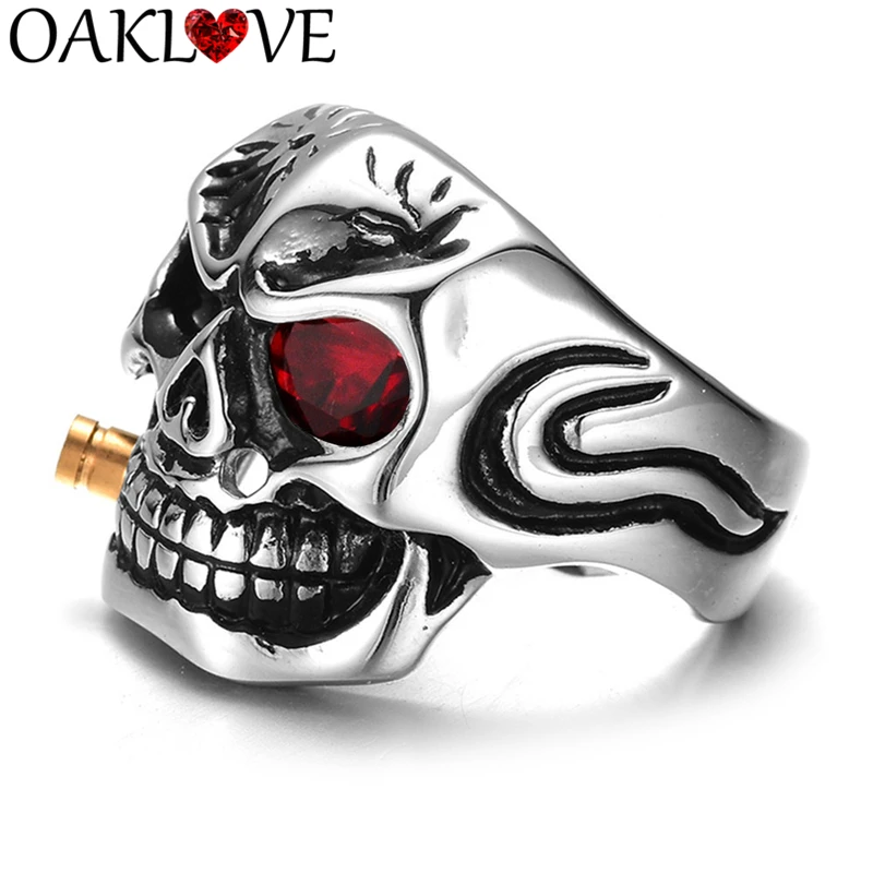 Punk Skull Rings Set (17)