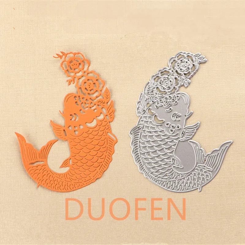 Chinese style Jubilant carp metal flowers cutting dies new 2018 DIY Scrapbooking paper craft card
Chinese style Jubilant carp metal flowers cutting dies new 2018 DIY Scrapbooking paper craft card