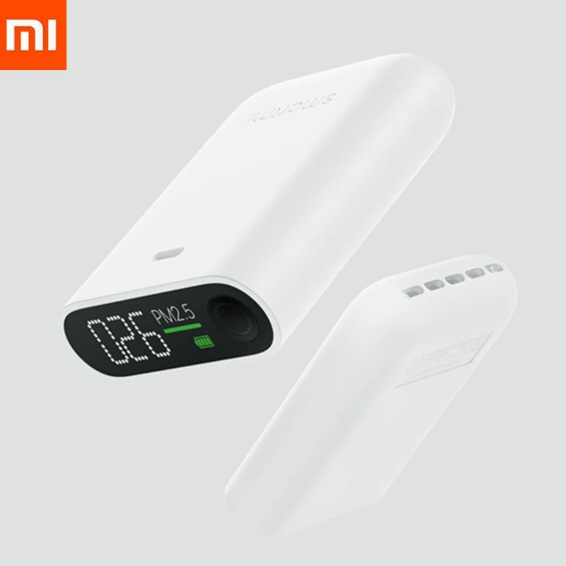 Original Xiaomi Smartmi PM2.5 Air Detector Mini Sensitive Air quality Monitor LED Screen PM 2.5 For Home Office Portable
Original Xiaomi Smartmi PM2.5 Air Detector Mini Sensitive Air quality Monitor LED Screen PM 2.5 For Home Office Portable