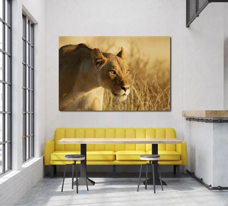 face lioness grass wild nature animal KB086 living room home wall art decor wood frame fabric posters
face lioness grass wild nature animal KB086 living room home wall art decor wood frame fabric posters