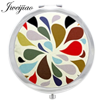JWEIJIAO Mysterious geometry pattern Makeup Mirror Chakra Art Picture Glass Cabochon Floding Round compact pocket Mirror
JWEIJIAO Mysterious geometry pattern Makeup Mirror Chakra Art Picture Glass Cabochon Floding Round compact pocket Mirror