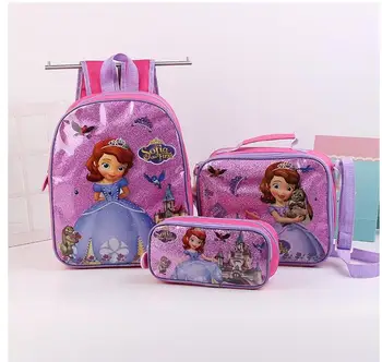 New kids cartoon Elsa Anna schoolbag girls princess cute school bag sofia Kindergarten backpacks Unicorn school bags in stock
New kids cartoon Elsa Anna schoolbag girls princess cute school bag sofia Kindergarten backpacks Unicorn school bags in stock