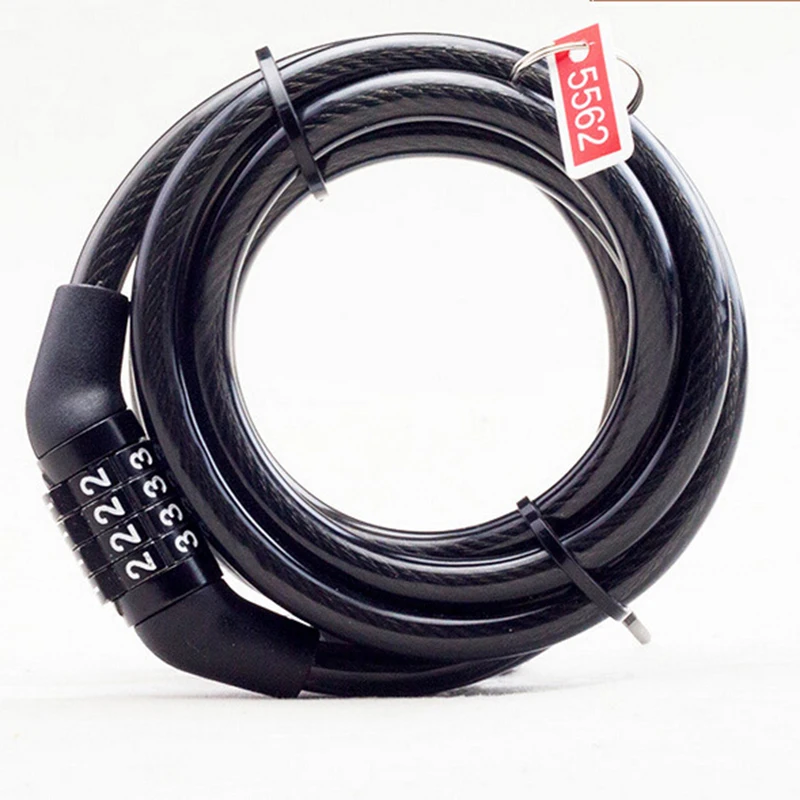 Non-toxic Code Lock Odorless 8*1200mm Accessories Bicycle Security Cycling Combination Steel Wire
Non-toxic Code Lock Odorless 8*1200mm Accessories Bicycle Security Cycling Combination Steel Wire