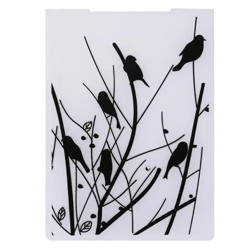 Black Birds Plastic Dots Embossing Folder for Scrapbooking DIY Album Card Tool Embossing Folders Template Plastic Cutting Dies
Black Birds Plastic Dots Embossing Folder for Scrapbooking DIY Album Card Tool Embossing Folders Template Plastic Cutting Dies