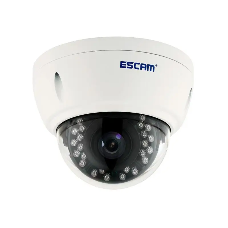 

ESCAM QD420 Dome IP Camera H.265 4MP 1520P Onvif P2P IR Night Vision Outdoor Surveillance Security CCTV Camera for Home Webcam