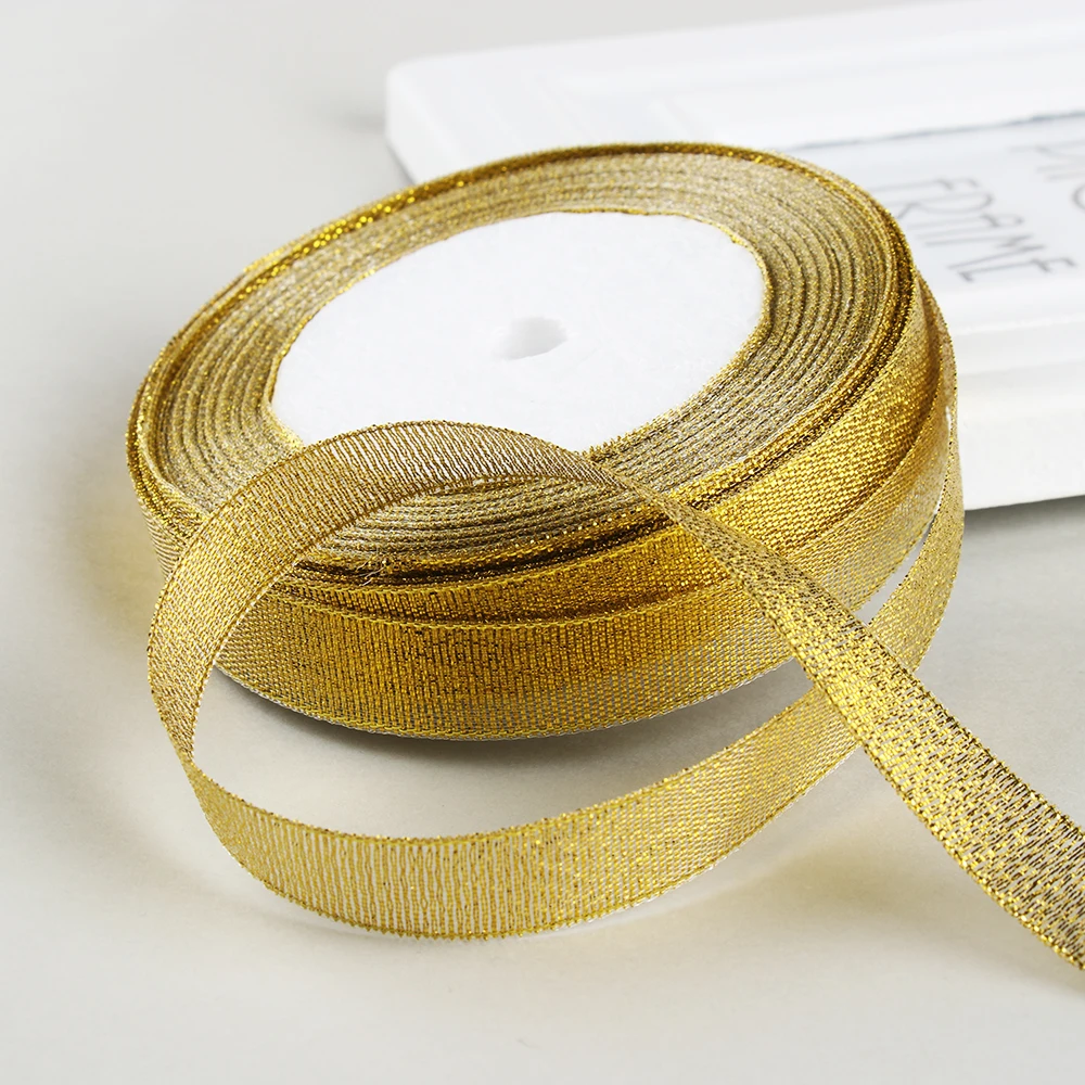 25Yards/Roll Silver/Gold Silk Satin Ribbon Gift Wrapping DIY Craft Christmas New Year Party Home Wedding Decor 6mm/15mm/25mm
25Yards/Roll Silver/Gold Silk Satin Ribbon Gift Wrapping DIY Craft Christmas New Year Party Home Wedding Decor 6mm/15mm/25mm
