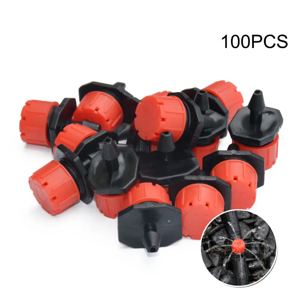 Dripper Irrigation System 8Hole Sprinkler Drip Plant For Garden 100pcs Adjustable
Dripper Irrigation System 8Hole Sprinkler Drip Plant For Garden 100pcs Adjustable