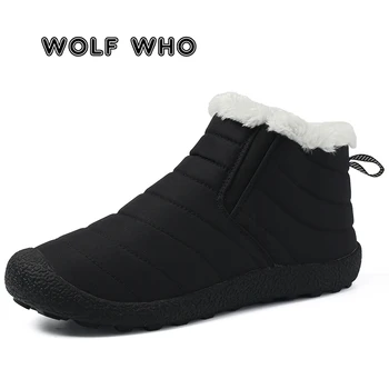 WOLF WHO Super Warm Men Winter Boots Men Warm Waterproof Rain Boots Shoes New Male Ankle Snow Boots Botas Masculina Bota X-188
WOLF WHO Super Warm Men Winter Boots Men Warm Waterproof Rain Boots Shoes New Male Ankle Snow Boots Botas Masculina Bota X-188