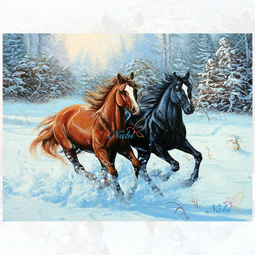 diamant painting snow two horse square rhinestone Diamond Embroidery 3d Diy Diamond Painting Handicraft Inlay Mosaic cross
diamant painting snow two horse square rhinestone Diamond Embroidery 3d Diy Diamond Painting Handicraft Inlay Mosaic cross