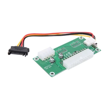 PC Desktop ATX 24-Pin Dual PSU Power Synchronous Start Card Adapter with SATA Extender Cable & Manual Switch
PC Desktop ATX 24-Pin Dual PSU Power Synchronous Start Card Adapter with SATA Extender Cable & Manual Switch