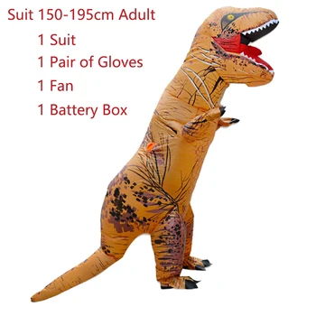 T-Rex Dinosaur Inflatable Costume Fancy Dress Adult Children Cosplay Outfits Blow Up Animal Halloween Christmas Costumes
T-Rex Dinosaur Inflatable Costume Fancy Dress Adult Children Cosplay Outfits Blow Up Animal Halloween Christmas Costumes