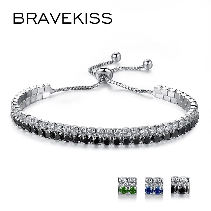 BRAVEKISS 3 Colors Cubic Zirconia Tennis Bracelet & Bangles Adjustable Double Layer Bracelets Fashion Jewelry For Women BUB0125
BRAVEKISS 3 Colors Cubic Zirconia Tennis Bracelet & Bangles Adjustable Double Layer Bracelets Fashion Jewelry For Women BUB0125