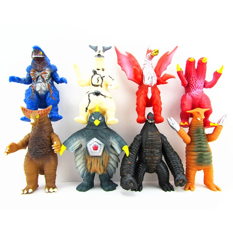 Gojira Action Figure Anime Cartoon Movie Ultraman Dinosaur Monsters Collectible PVC Soft Model Boy Toys Children Gift 11CM
Gojira Action Figure Anime Cartoon Movie Ultraman Dinosaur Monsters Collectible PVC Soft Model Boy Toys Children Gift 11CM