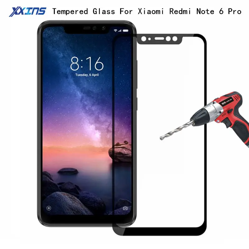 Tempered GLASS For Xiaomi Redmi Note 6 Pro Global Version Smartphone Note6 pro Snapdragon 636 Full Screen Cover Protective Film
Tempered GLASS For Xiaomi Redmi Note 6 Pro Global Version Smartphone Note6 pro Snapdragon 636 Full Screen Cover Protective Film