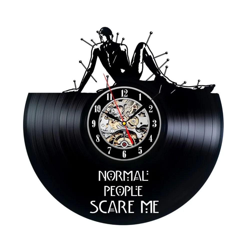 2019 Saat Wandklok Vinyl Record Wall Clock Design History Retro Style America Horror Story Cd Clocks Watch Home Decor Silent
2019 Saat Wandklok Vinyl Record Wall Clock Design History Retro Style America Horror Story Cd Clocks Watch Home Decor Silent