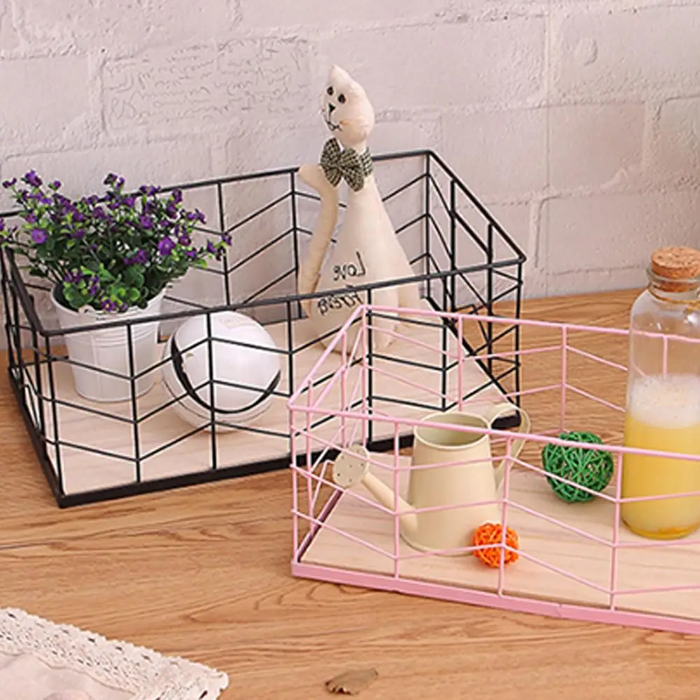 Japanese-style Household Wire Iron Storage Basket Desktop Storage Basket Bathroom Storage Box Kitchen Storage Basket (No lining)
Japanese-style Household Wire Iron Storage Basket Desktop Storage Basket Bathroom Storage Box Kitchen Storage Basket (No lining)
