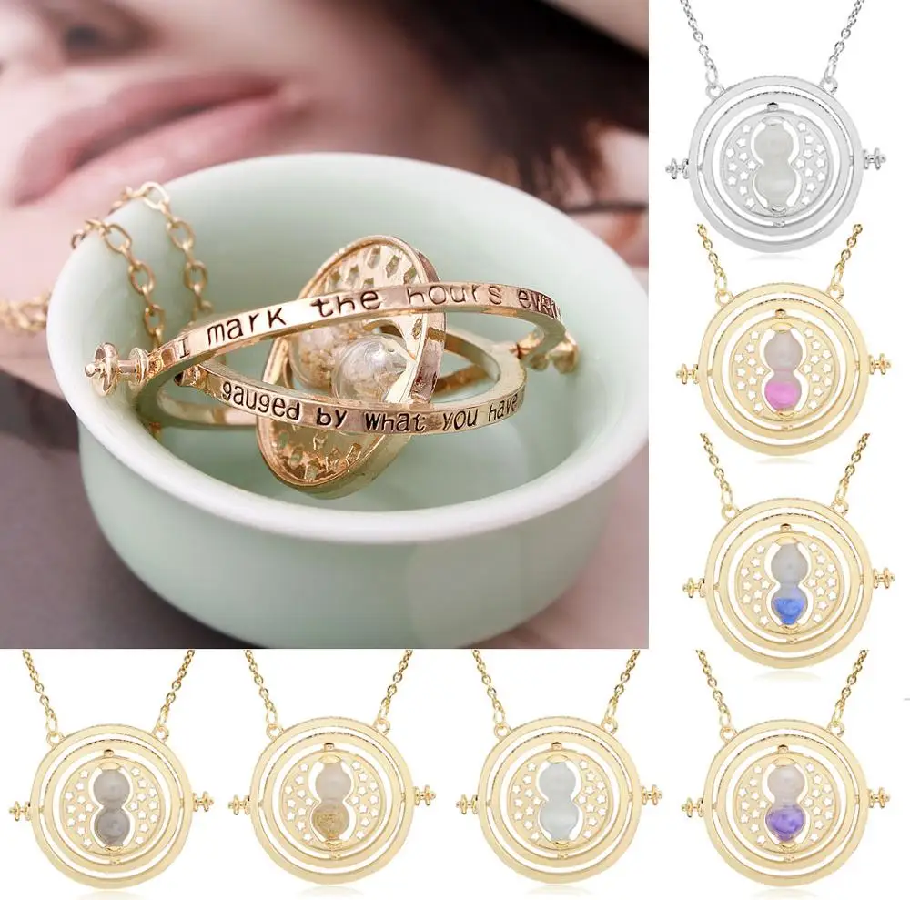 Action Harri Hermione Time Turner Neclace Toy Sand Glass Pendants from HP Movie Model Cosplay Decoration Gift Toys For Children
Action Harri Hermione Time Turner Neclace Toy Sand Glass Pendants from HP Movie Model Cosplay Decoration Gift Toys For Children