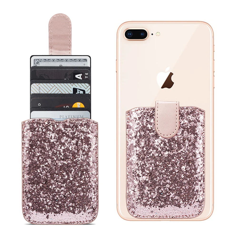 Bling Glitter Leather Card Stickers Phone Case For iPhone X XR XS Max Redmi K20 5 Card slots Case For Samsung A70 S10 Huawei P30
Bling Glitter Leather Card Stickers Phone Case For iPhone X XR XS Max Redmi K20 5 Card slots Case For Samsung A70 S10 Huawei P30