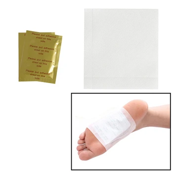 1Pair New Kinoki Detox Foot Patches Pads for Herbal Detoxification Cleansing Weight Loss Toxin Removal Hot