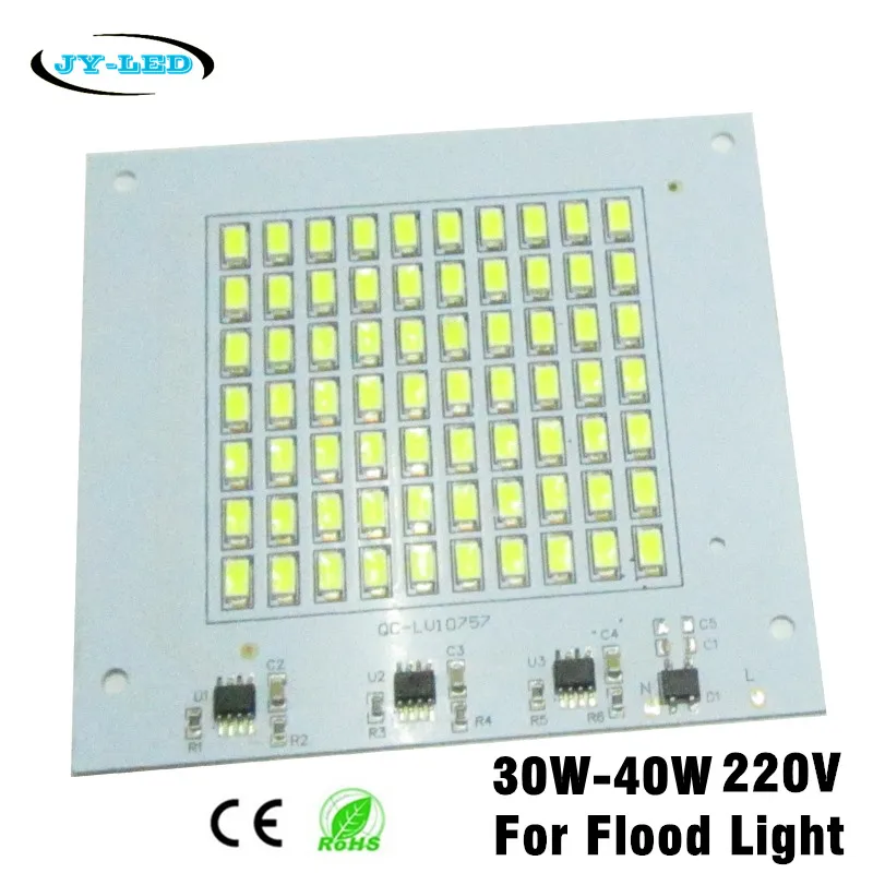 10pcs 30W 40W 220V Flood Light LED PCB SMD5730 Lamp Plate, Integrated IC Driver, Directly Needn't Driver Light Source Panel
10pcs 30W 40W 220V Flood Light LED PCB SMD5730 Lamp Plate, Integrated IC Driver, Directly Needn't Driver Light Source Panel