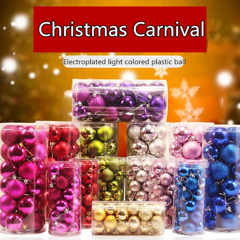 Bright Christmas Plastic Balls Diameter 4/6/8/10cm Electroplating Bright Ball Christmas Ornaments Home Party Decor Drop Shipping
Bright Christmas Plastic Balls Diameter 4/6/8/10cm Electroplating Bright Ball Christmas Ornaments Home Party Decor Drop Shipping