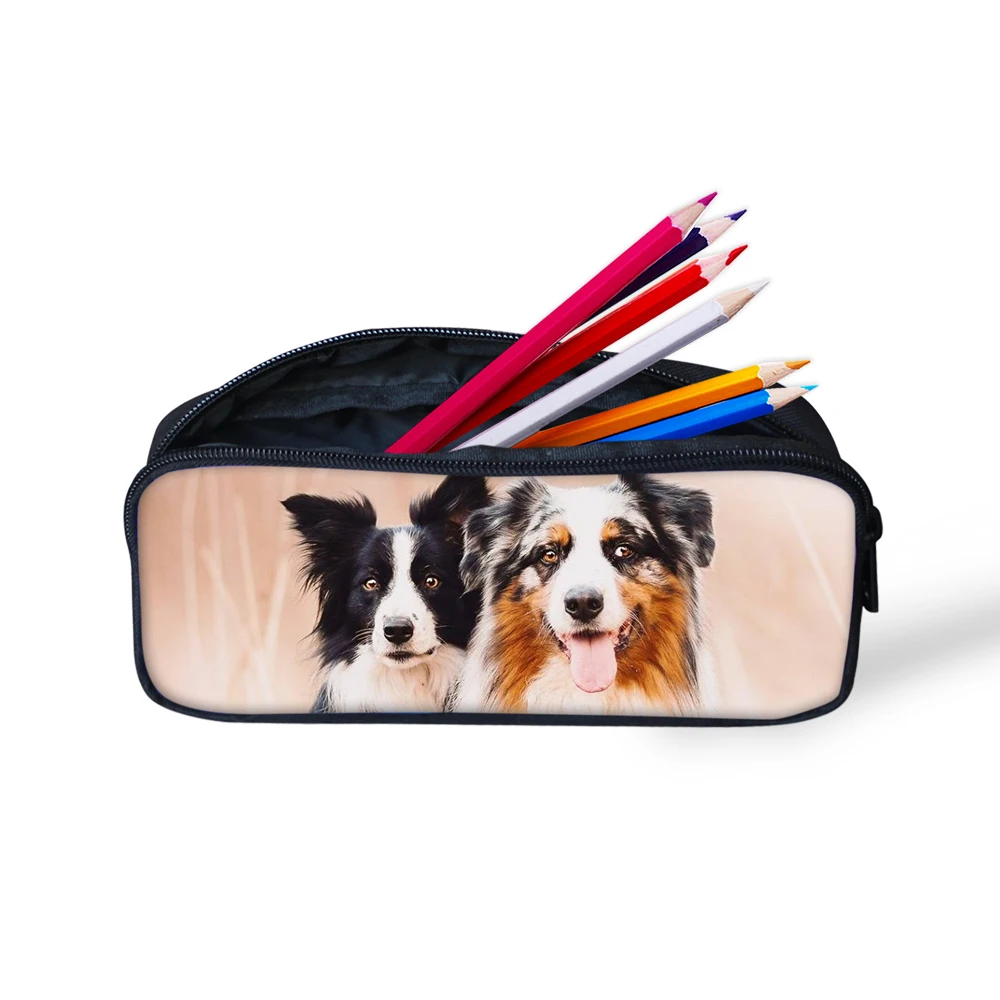 Custom Logo Pencil Australian Shepherd Dog Patten Pen Cases School Supplies Stationery Cute Dogs Pencil Box Custom Make Up Bag
Custom Logo Pencil Australian Shepherd Dog Patten Pen Cases School Supplies Stationery Cute Dogs Pencil Box Custom Make Up Bag
