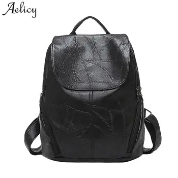 Aelicy New 2018 High Quality Leather Woman Backpack Student School Backpack for Teenage Girl Casual Travel Bags Rucksack Mochila
Aelicy New 2018 High Quality Leather Woman Backpack Student School Backpack for Teenage Girl Casual Travel Bags Rucksack Mochila