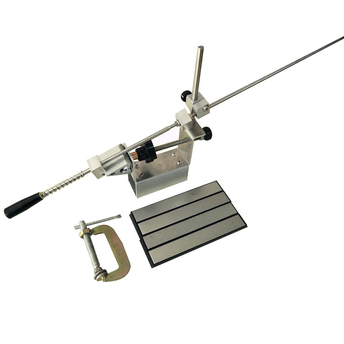 Knife sharpener Grinding System knife Apex edge sharpener with 4pcs diamond whetstone 200 400 800 1500# Grit
Knife sharpener Grinding System knife Apex edge sharpener with 4pcs diamond whetstone 200 400 800 1500# Grit