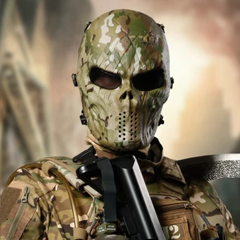 Skull Skeleton Airsoft Paintball BB Gun Full Face Protect Mask Shot Helmets Foam Padded Inside Black Eye Shield Full Cover
Skull Skeleton Airsoft Paintball BB Gun Full Face Protect Mask Shot Helmets Foam Padded Inside Black Eye Shield Full Cover