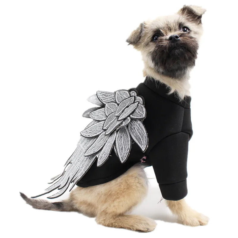 Embroidered Puppy Clothing Fashion Dog Hoodie with Wing for Maltese Dog Pug Yorkshire Soft Sky Cotton Dog Costumes
Embroidered Puppy Clothing Fashion Dog Hoodie with Wing for Maltese Dog Pug Yorkshire Soft Sky Cotton Dog Costumes